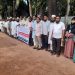 দেলাওয়ার হোসেন আজিজীর বিরুদ্ধে তদন্ত নোটিশ প্রত্যাহারের দাবিতে পটুয়াখালীতে মানববন্ধন