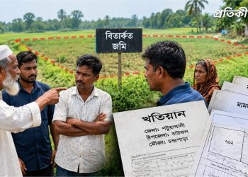 বাউফলে জমির অধিকার চাওয়ায় বিভিন্ন মামলা দিয়ে হয়রানির অভিযোগ