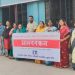 সাম্প্রদায়িক উস্কানি প্রতিরোধ ও মানবাধিকার সুরক্ষার দাবিতে কাউখালীতে মহিলা পরিষদের মানববন্ধন