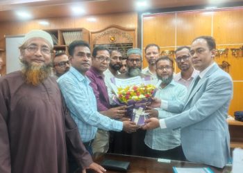 পটুয়াখালীতে নবনিযুক্ত জেলা প্রশাসকের সঙ্গে আইডিইবির নেতৃবৃন্দের সৌজন্য সাক্ষাৎ