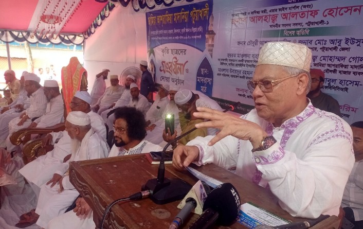 দুর্গোৎসব সুষ্ঠুভাবে সম্পন্ন করার জন্য পূজামন্ডপ সমূহে পাহারা দিতে হবে — এমপি আলতাফ হোসেন চৌধুরী
