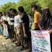 কুয়াকাটায বিদ্যালয় জাতীয়করণের দাবিতে মানববন্ধন