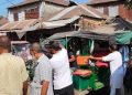 কাউখালীতে ফুটপাত ও সড়ক দখলে  হাটের দিনে চরম ভোগান্তিতে হাজারো মানুষের