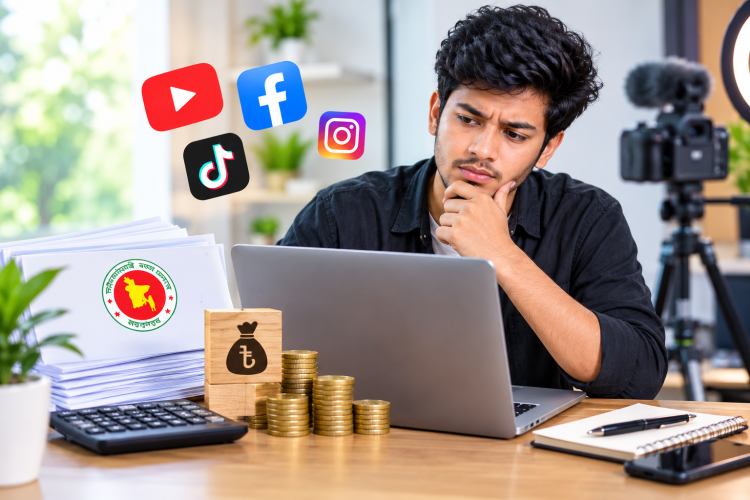 ই-টিন থাকলেই ৫ হাজার টাকা জরিমানা? কনটেন্ট ক্রিয়েটরদের জন্য গুরুত্বপূর্ণ তথ্য